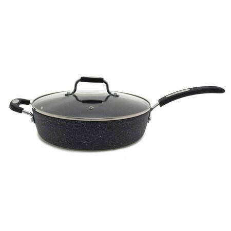 THE ROCK BY STARFRIT 12-In.  Deep Fry Pan with Lid and Bakelite Handle 030907-004-0000